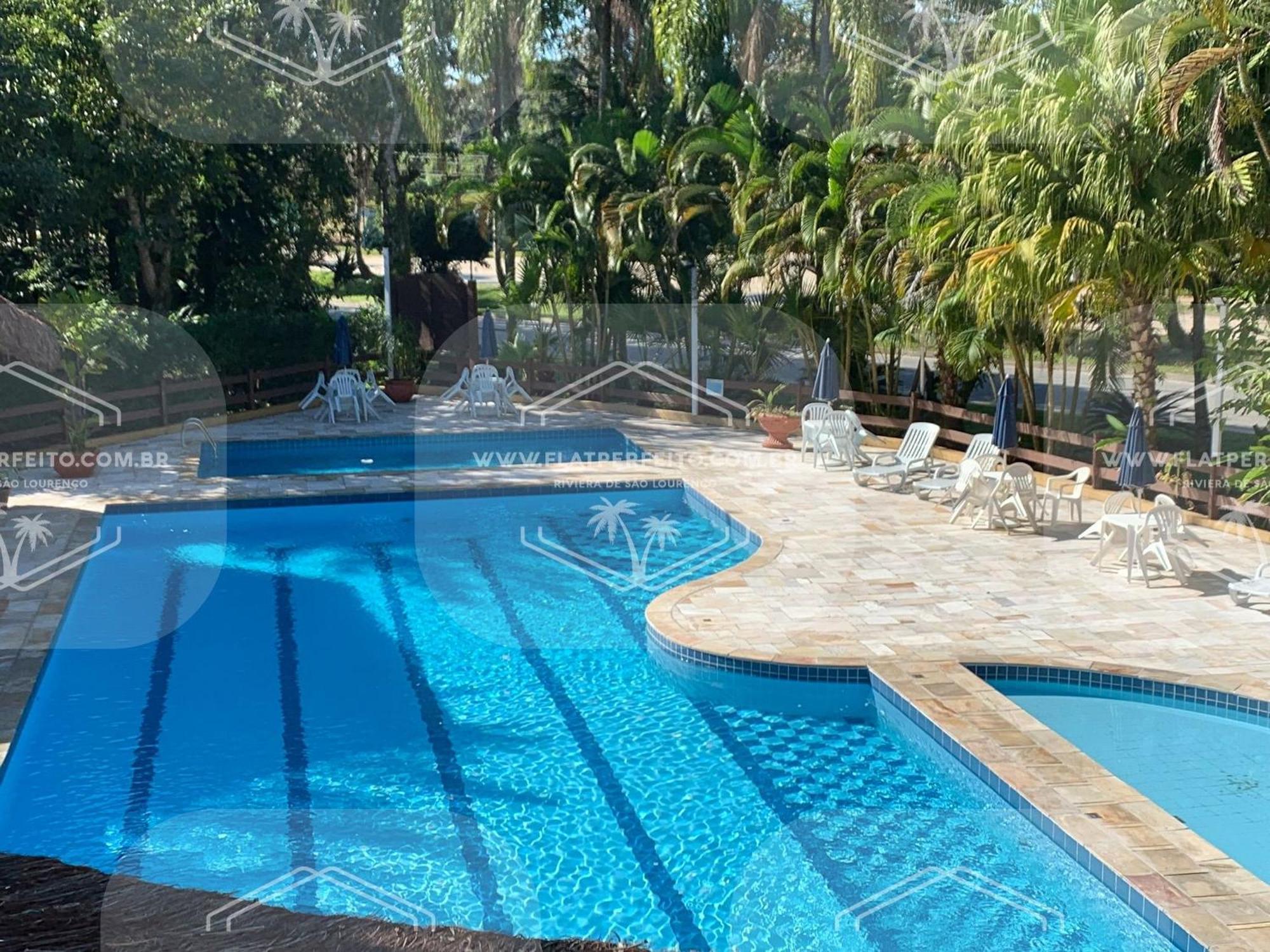 Flat Amarilis: Riviera Beachfront with Breakfast and Pool Riviera de Sao Lourenco Exterior photo